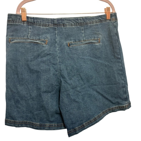 Denim Button-Front Skirt - Picture 2 of 2